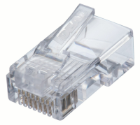 CAT5E FEED-THRU MODULAR PLUGS