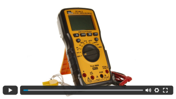 Multimeter 1000V Auto Range TRMS 360° View