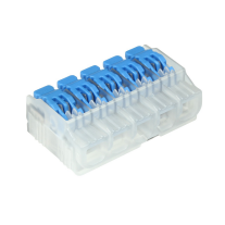 In-Sure® Lever Wire Connector, 5-Port, Box of 75
