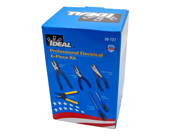 IDEAL 6-Piece Professional Electrical Tool Kit