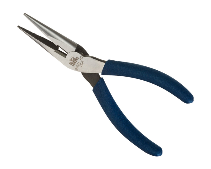 IDEAL Long-Nose Pliers w/Cutter 8-1/2"