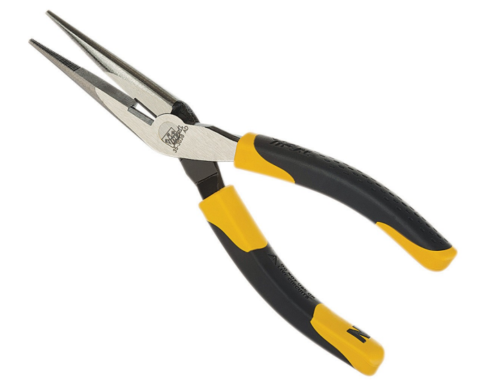 IDEAL Long-Nose Pliers w/Cutter 8-1/2"