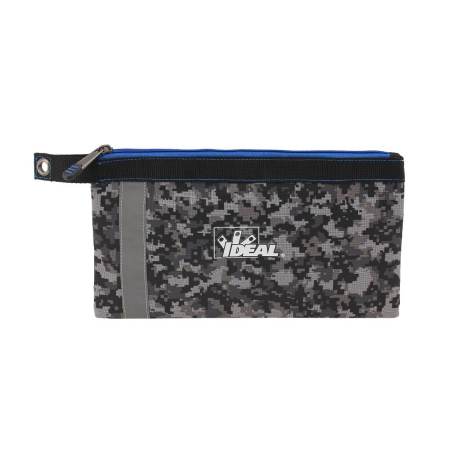 Pro Series Gray Digital Camo Flat Zipper Pouch