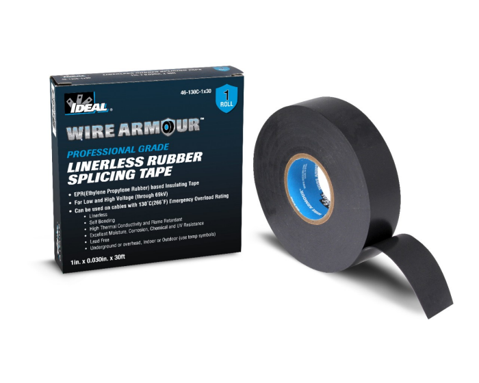 IDEAL Wire Armour™ Linerless Rubber Tape 1"