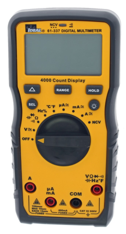 IDEAL Multimeter 600V Auto Range Model 337