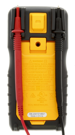 IDEAL Multimeter 600V Auto Range Model 337