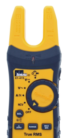 IDEAL TightSight™ Split Jaw Meter 200A AC/DC