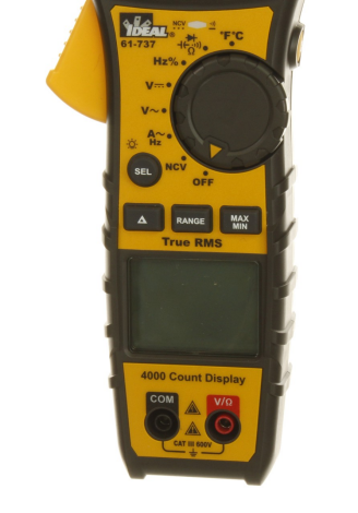 IDEAL Clamp Meter 400A AC TRMS