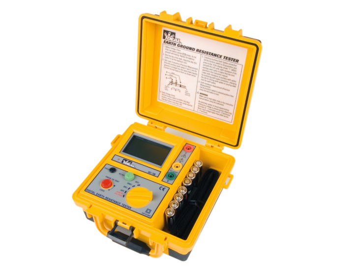 IDEAL 3-Pole Ground Resistance Tester