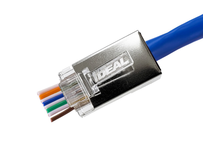 IDEAL CAT 5e Shielded Feed-Thru Connectors