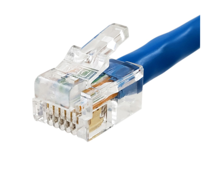 6P6C RJ-11/RJ-12 Modular Plug on Cable