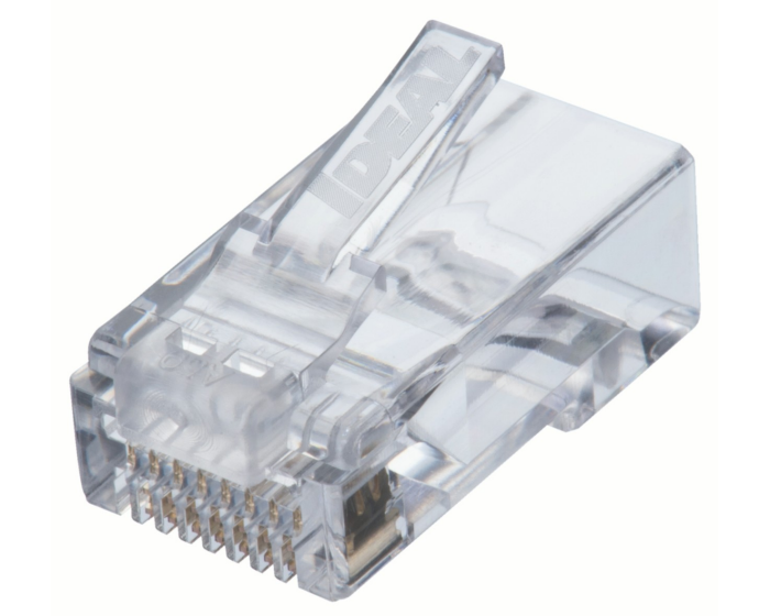 CAT6 Feed-Thru RJ-45 Modular Plug