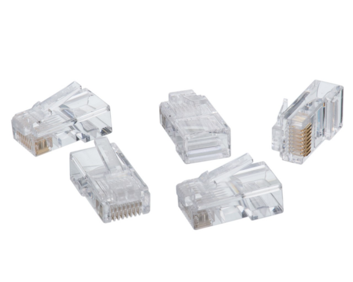 CAT5e Standard RJ-45 Modular Plugs Group Shot