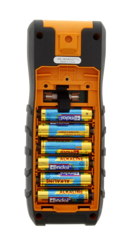 SureTrace Circuit Tracer Plus Transmitter Back with Batteries
