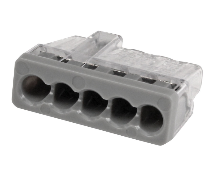 32A 5-port push-in wire connector | IDEAL Electrical